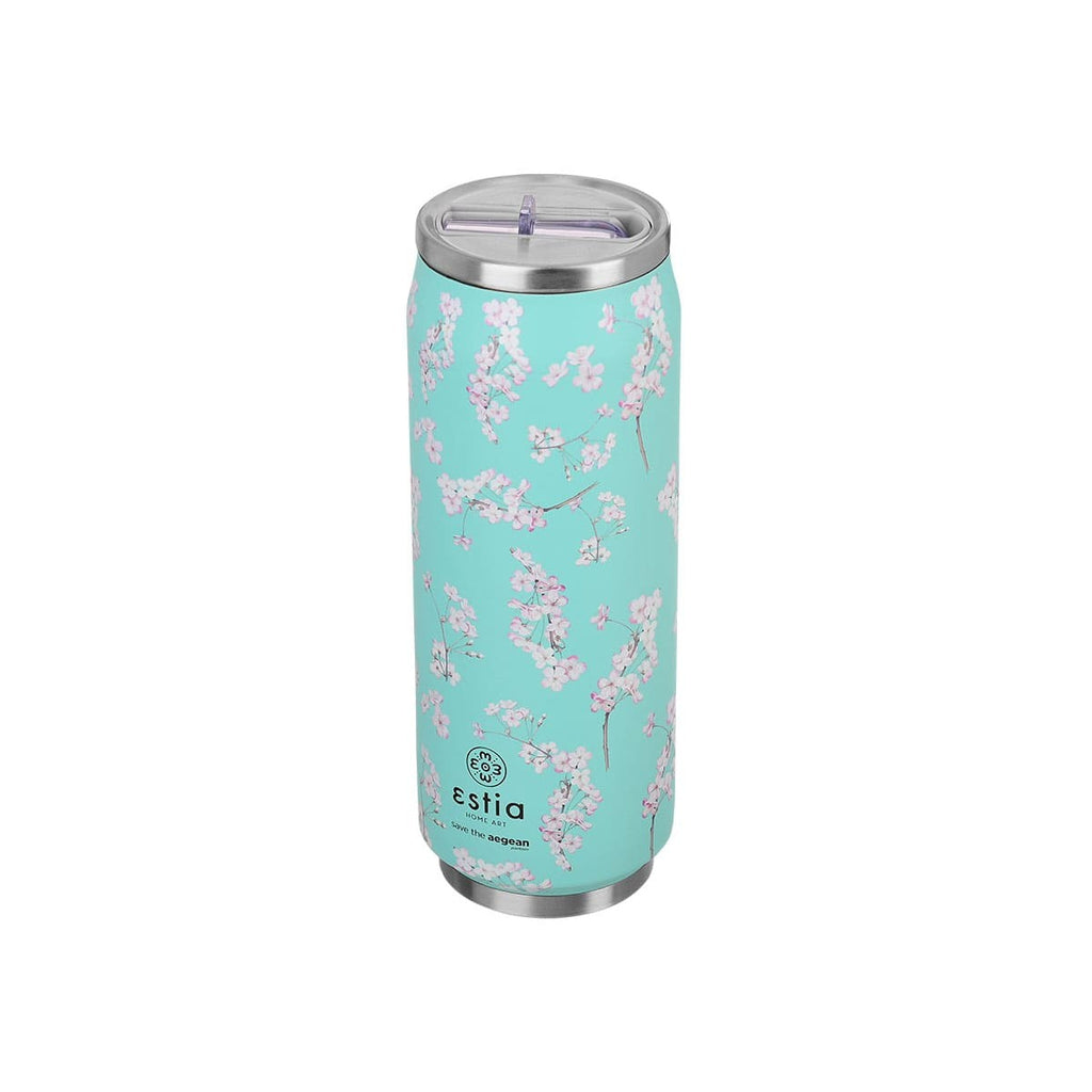 Ανοξείδωτο Θερμός με Καλαμάκι Estia Save the Aegean 500ml | www.lightgear.gr