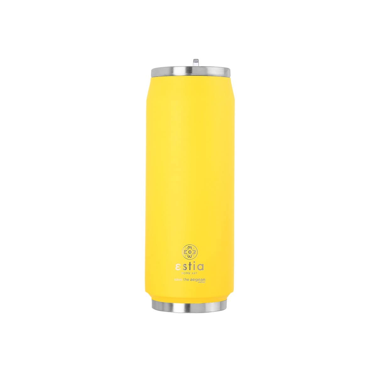 Ανοξείδωτο Θερμός με Καλαμάκι Estia Save the Aegean 500ml | www.lightgear.gr