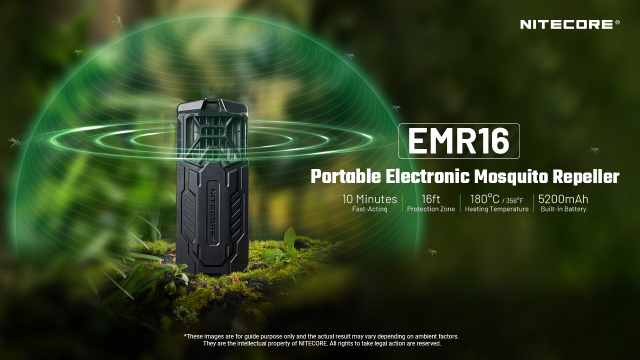 Απωθητής Εντόμων Nitecore EMR16