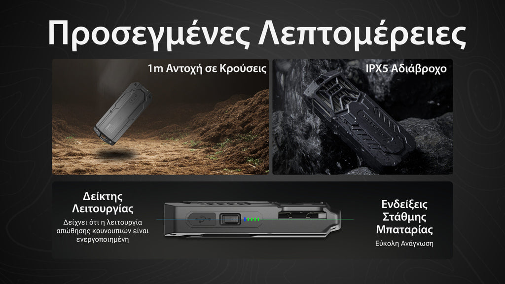Απωθητής Εντόμων Nitecore EMR16