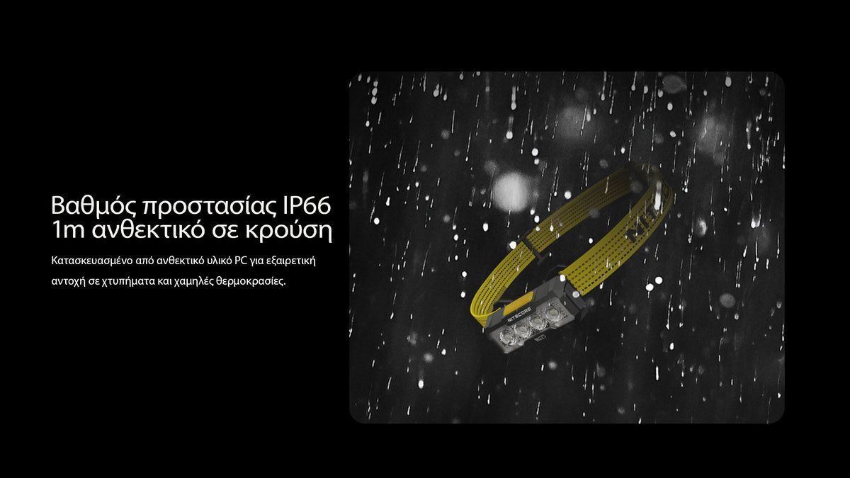 Φακός Led Nitecore Headlamp NU27 White