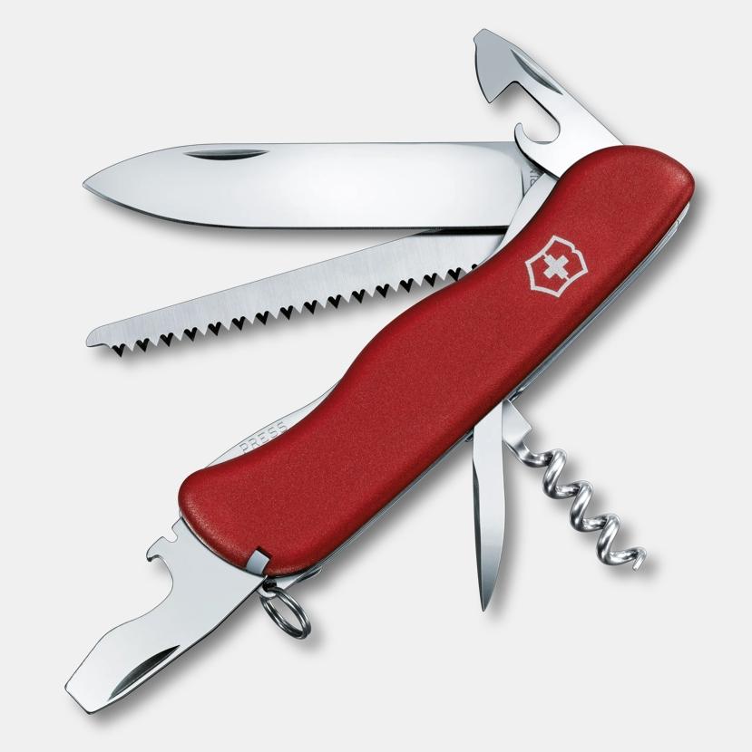 Victorinox Forester 0.8363 Ελβετικός Σουγιάς με 12 Λειτουργίες - Κόκκινο