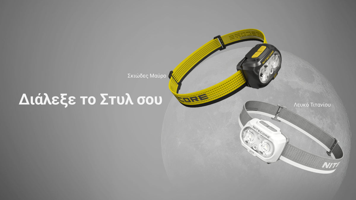 Φακός Led Nitecore Headlamp UT27 Pro MCT 800lumens + 2x Hbl1500lion Battery Black