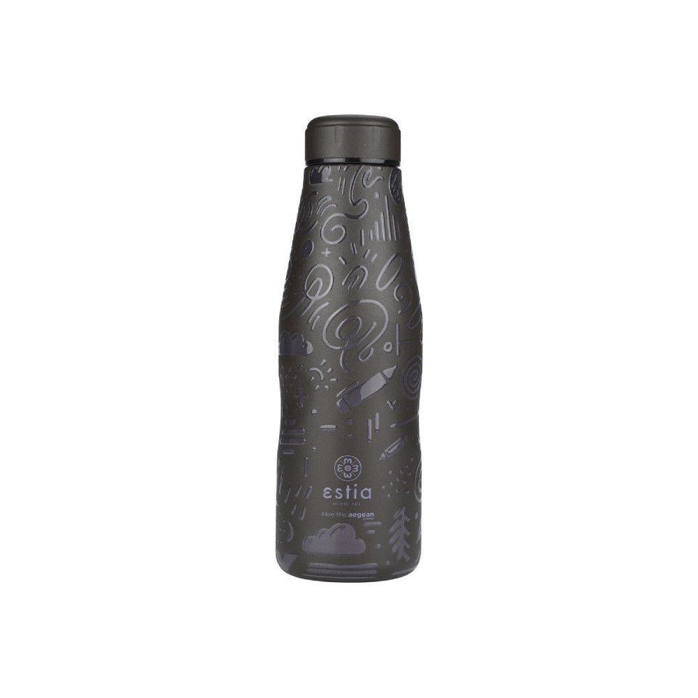 Ανοξείδωτο Μπουκάλι Θερμός Estia Save the Aegean 500ml | www.lightgear.gr