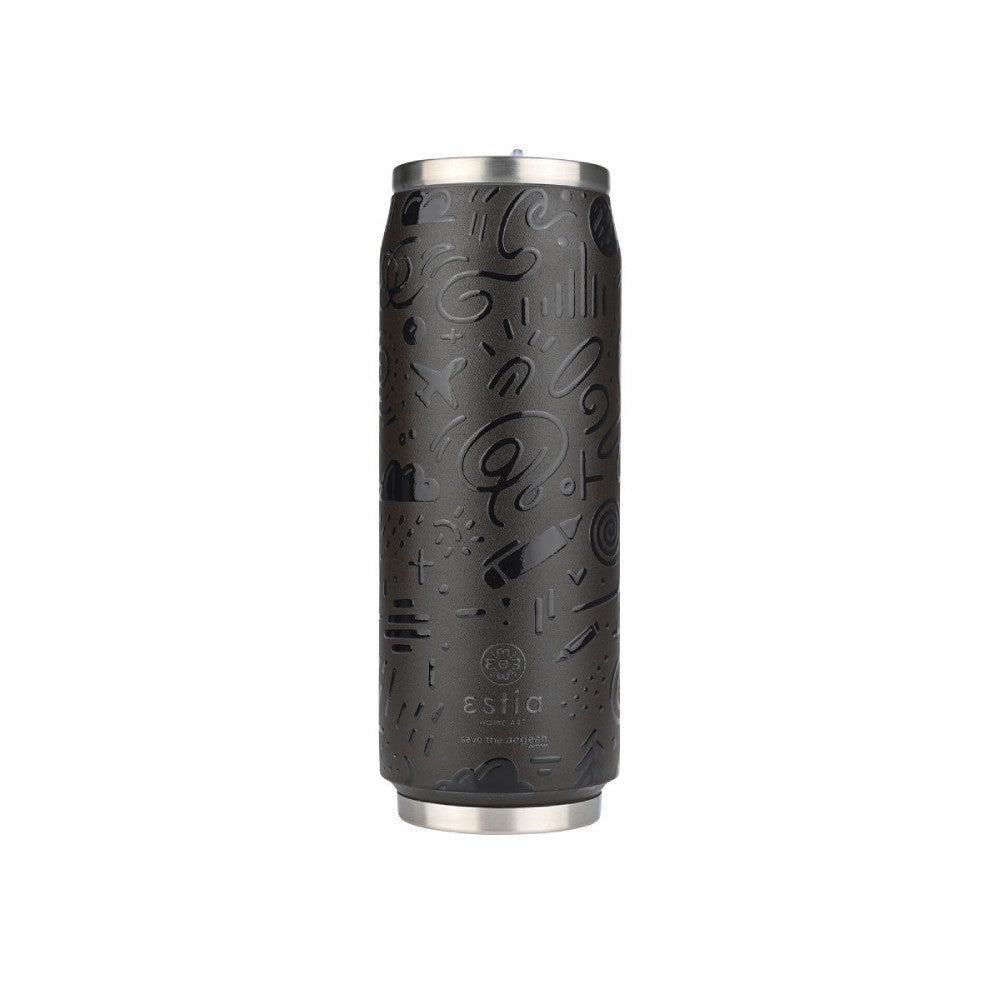 Ανοξείδωτο Θερμός με Καλαμάκι Estia Save the Aegean 500ml | www.lightgear.gr