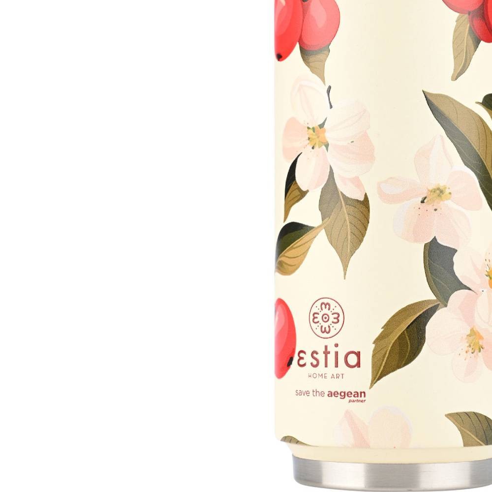 Ανοξείδωτο Θερμός με Καλαμάκι Estia Save the Aegean 500ml | www.lightgear.gr