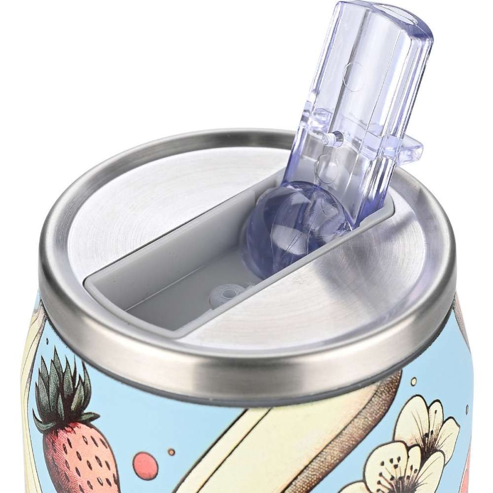 Ανοξείδωτο Θερμός με Καλαμάκι Estia Save the Aegean 500ml | www.lightgear.gr