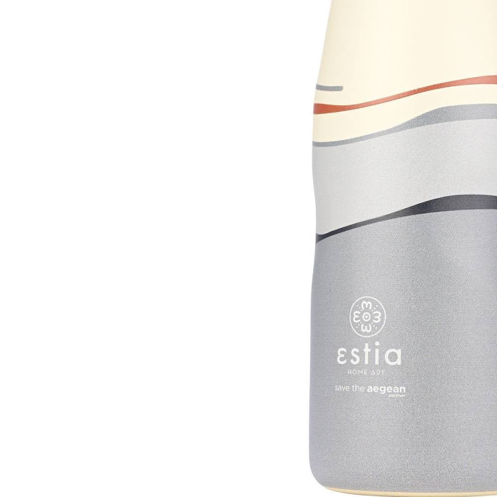 Ανοξείδωτο Μπουκάλι Θερμός Estia Save the Aegean 500ml | www.lightgear.gr