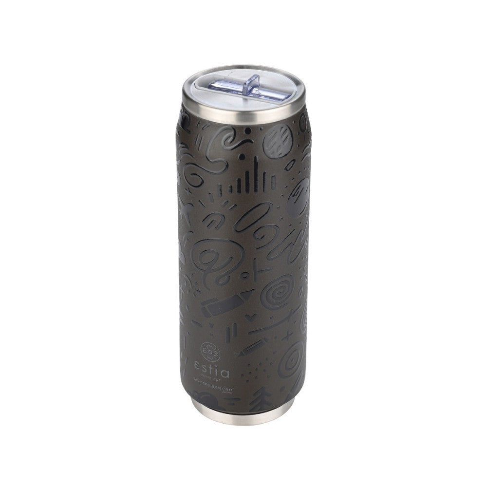 Ανοξείδωτο Θερμός με Καλαμάκι Estia Save the Aegean 500ml | www.lightgear.gr