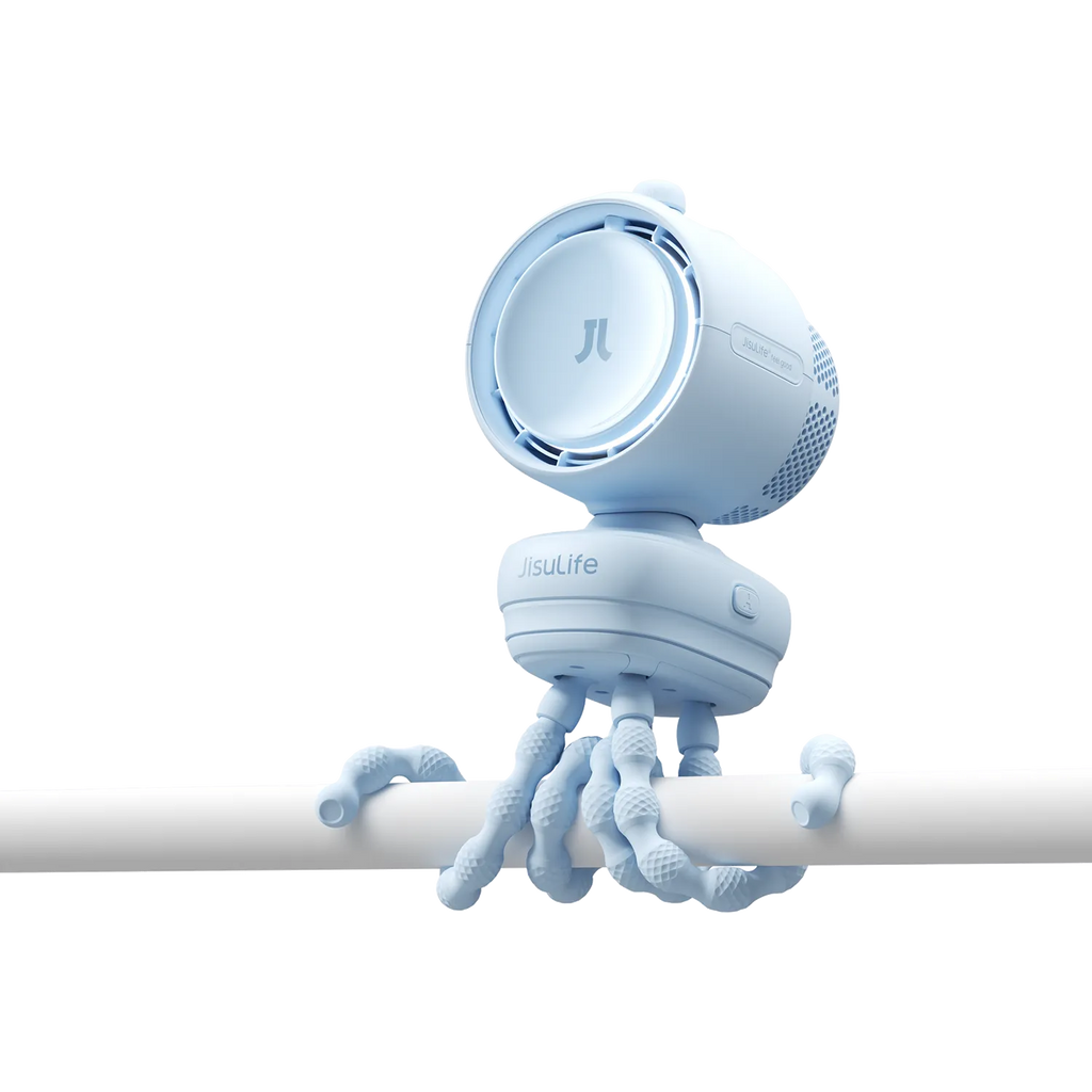 Ανεμιστήρας Χειρός & Καροτσιού Jisulife Handheld Fan & Stroller Fan 4