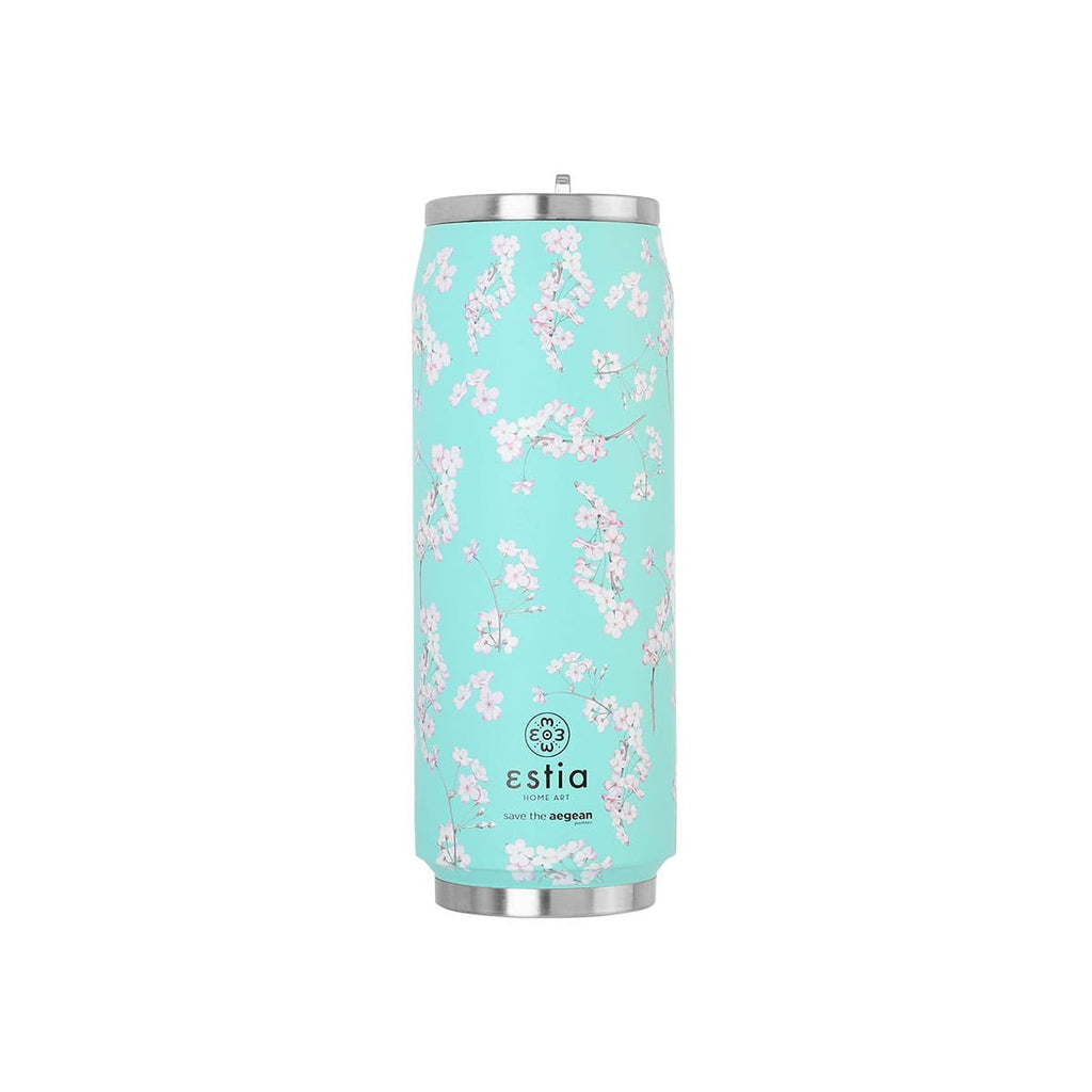 Ανοξείδωτο Θερμός με Καλαμάκι Estia Save the Aegean 500ml | www.lightgear.gr