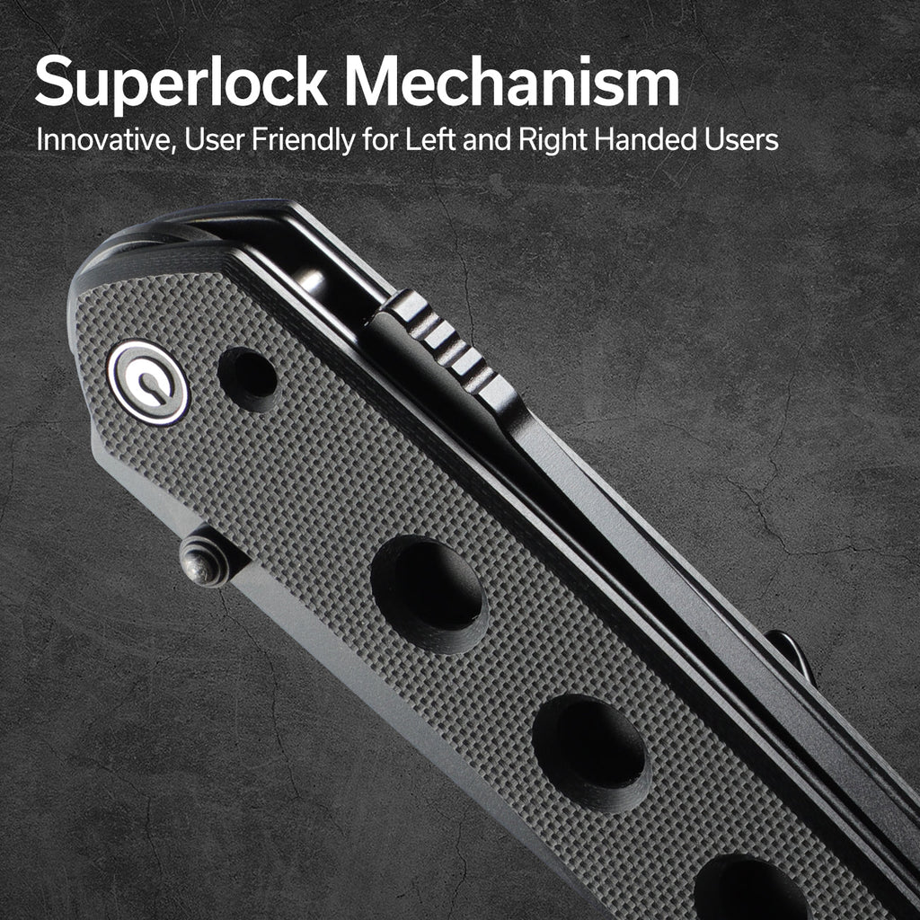 Σουγιάς CIVIVI Vision FG G10 All Black Nitro-V | www.lightgear.gr