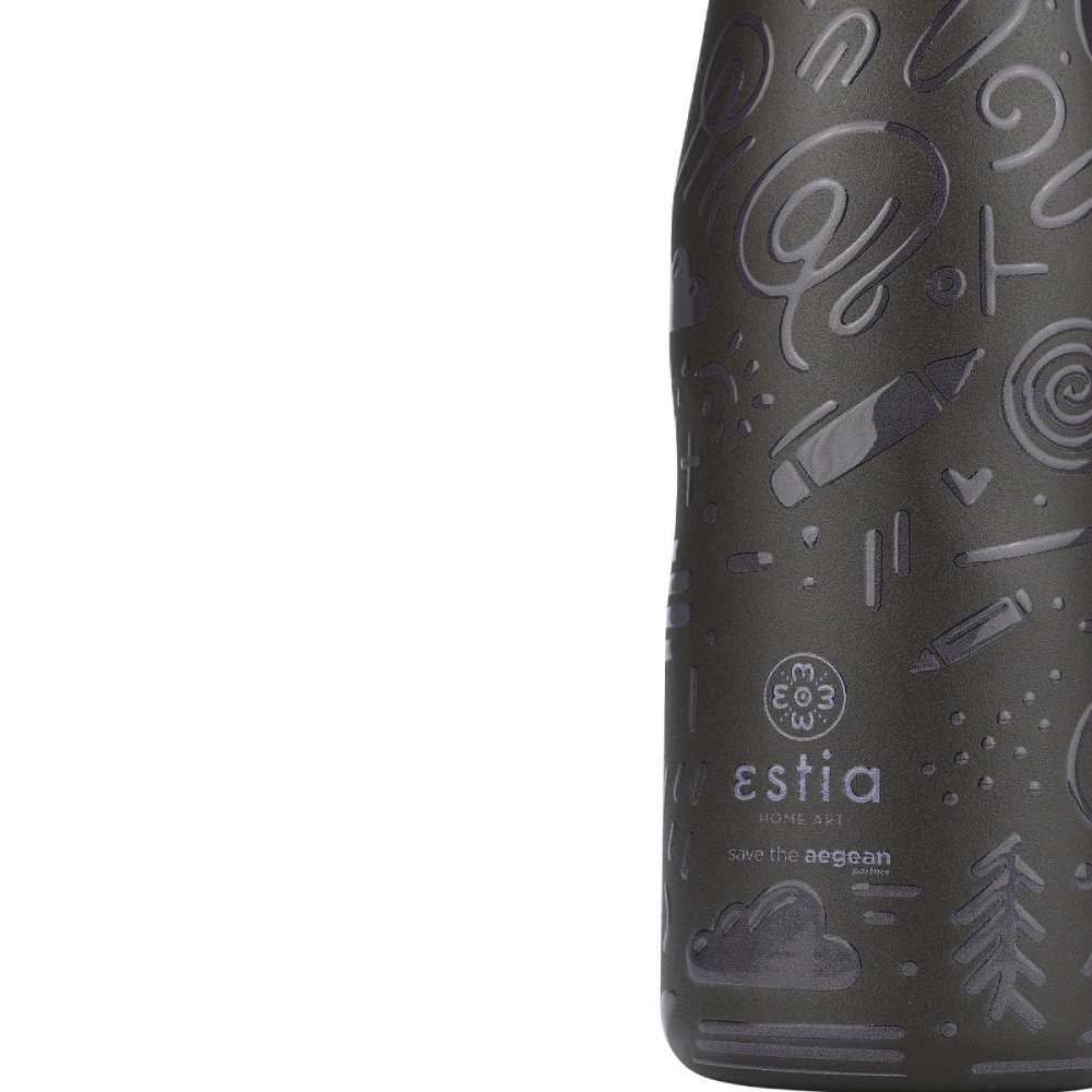 Ανοξείδωτο Μπουκάλι Θερμός Estia Save the Aegean 500ml | www.lightgear.gr