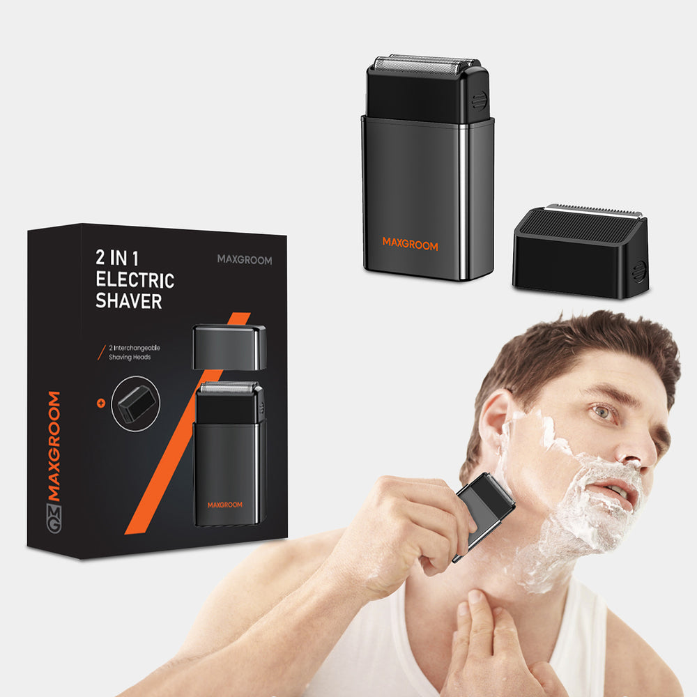 Ξυριστική Μηχανή Maxgroom ZG-F5580 2-in-1 Μαύρο
