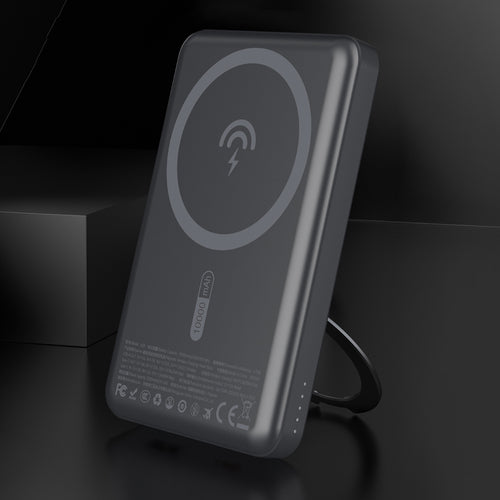 Dudao K28S Powerbank 5000mAh MagSafe 20W PD με Ενσωματωμένη Βάση - Γκρι