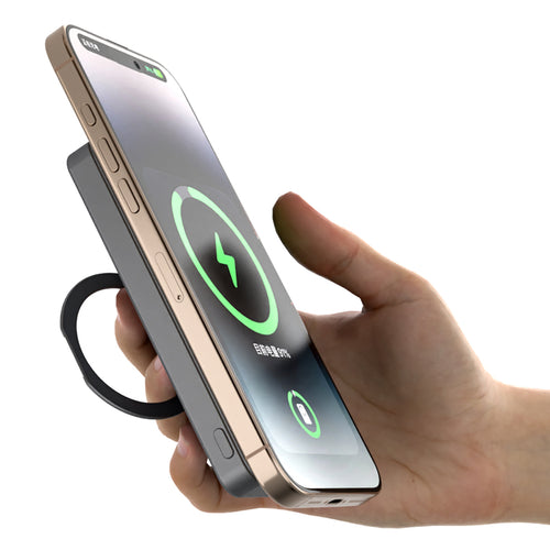 Dudao K28S Powerbank 5000mAh MagSafe 20W PD με Ενσωματωμένη Βάση - Γκρι