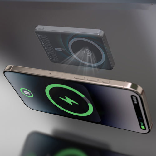 Dudao K28S Powerbank 5000mAh MagSafe 20W PD με Ενσωματωμένη Βάση - Γκρι