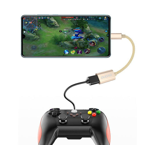 Dudao L15T Αντάπτορας OTG USB-C σε USB-A - Γκρι