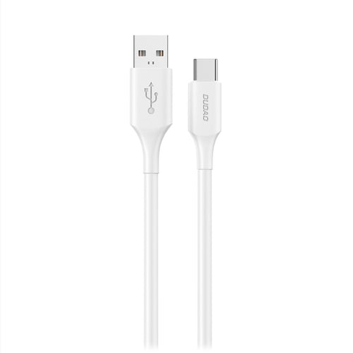 Dudao L2sT Καλώδιο USB-A σε USB-C 6A 1,2 m - Λευκό
