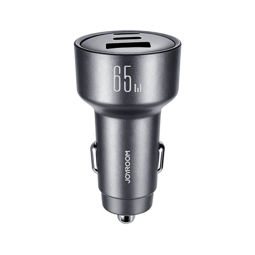 Joyroom JR-CCN19 65W Φορτιστής Αυτοκινήτου 2x USB-C + USB-A - Ανθρακί