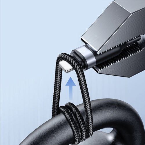 Joyroom S-A18 4in1 Καλώδιο USB-A σε USB-C / 2× Lightning / Micro USB 1,2 m - Μαύρο