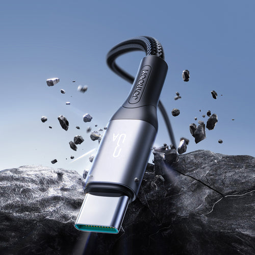 Joyroom S-A28 Flash Series Καλώδιο USB-A σε USB-C 3A 2m - Μαύρο