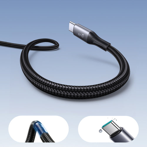 Joyroom S-A28 Flash Series Καλώδιο USB-A σε USB-C 3A 2m - Μαύρο