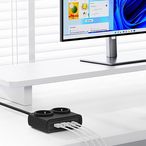 Orico PDC25 25W Πολύπριζο 6 θέσεων με 2x AC, 2x USB-A, 2x USB-C και GaN