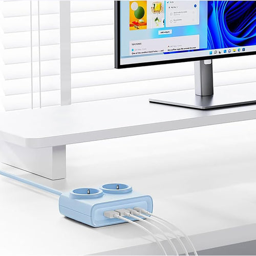 Orico PDC25 25W Πολύπριζο 6 θέσεων με 2x AC, 2x USB-A, 2x USB-C και GaN