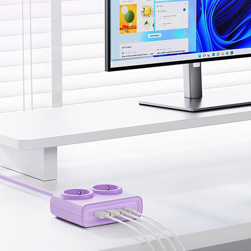 Orico PDC25 25W Πολύπριζο 6 θέσεων με 2x AC, 2x USB-A, 2x USB-C και GaN