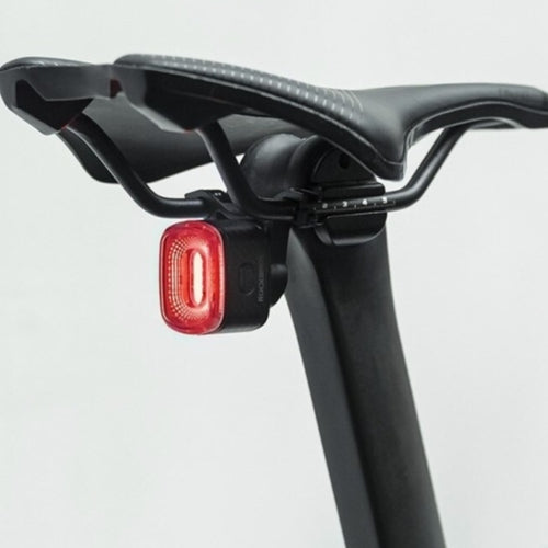 Rockbros Q2S LED Φως Πίσω Ποδηλάτου με Έξυπνο Σύστημα Πέδησης - Μαύρο