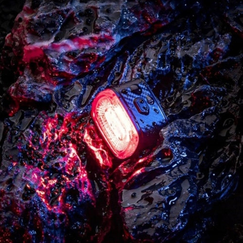 Rockbros Q2S LED Φως Πίσω Ποδηλάτου με Έξυπνο Σύστημα Πέδησης - Μαύρο