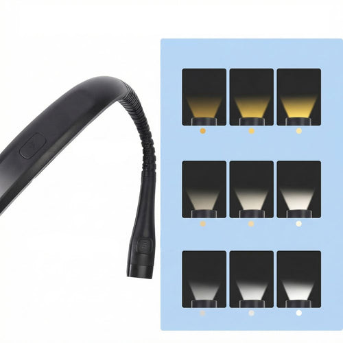 Φωτιστικό Λαιμού Tech-Protect LL200 για Ανάγνωση USB-C - Μαύρο