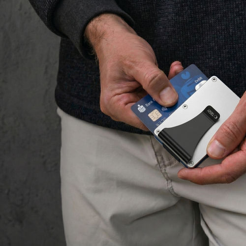Tech-Protect Thorn RFID Πορτοφόλι Καρτών - Ασημί