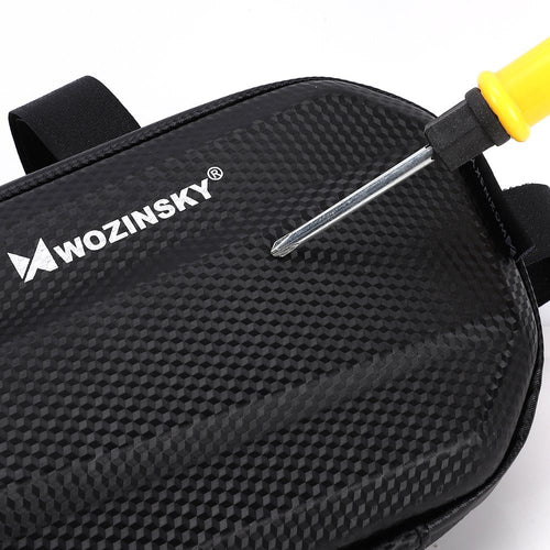 Wozinsky WBB10BK Αδιάβροχη Τσάντα Ποδηλάτου Σκελετού 1,5L - Μαύρη