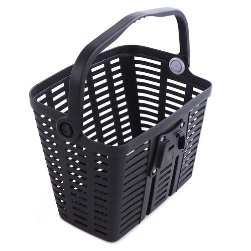 Wozinsky WKR-PK Πλαστικό Καλάθι Ποδηλάτου Τιμονιού 25L - Μαύρο