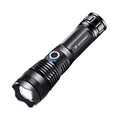 Φακός Χειρός Wozinsky WLT-15W CREE 15 W 1500 lm IP65 με Ρυθμιζόμενη Δέσμη - Μαύρος