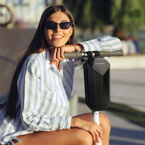Wozinsky WSB2BK Αδιάβροχη Τσάντα Τιμονιού Scooter 4L - Μαύρη