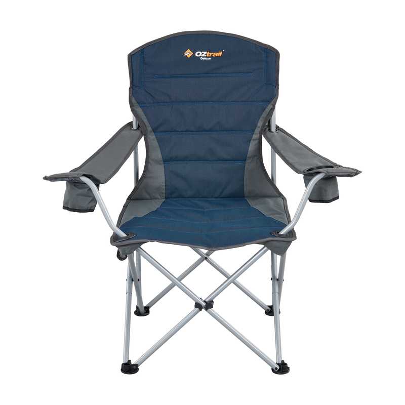 Καρέκλα Camping Oztrail Deluxe Μπλε | www.lightgear.gr