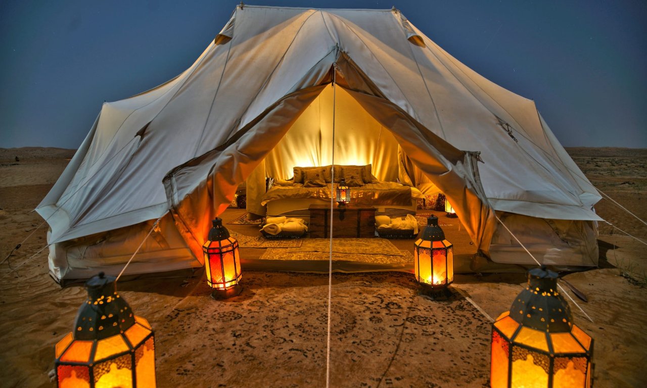Desert Night Camping – Oman