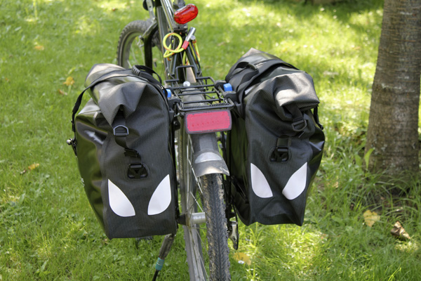 Πλαϊνές τσάντες ποδηλάτου, 100% στεγανές, κατάλληλες για πολυήμερες εκδρομές | www.lightgear.gr